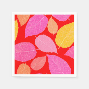 Autumn leaves . napkins