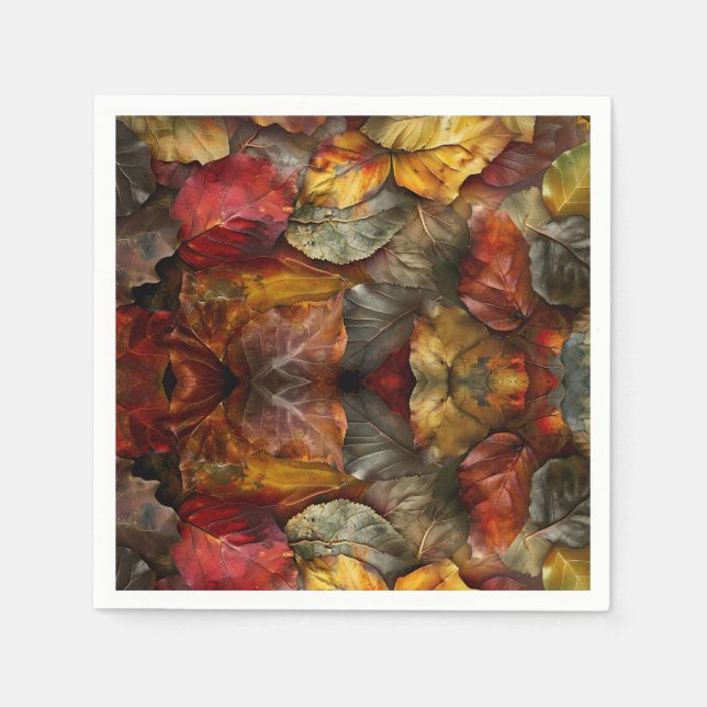 Autumn Leaves Napkins (Front)