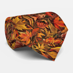Autumn Leaves Neck Tie