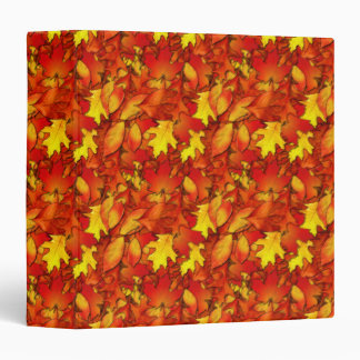 Autumn Leaves Notebook 3 Ring Binder