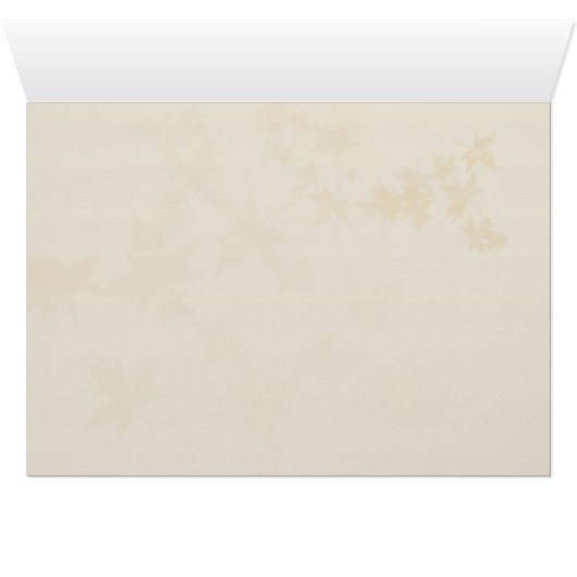 Autumn Leaves of New England (Inside Horizontal (Bottom))