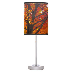 Autumn Leaves of Yellow and Orange Photo Table Lamp
