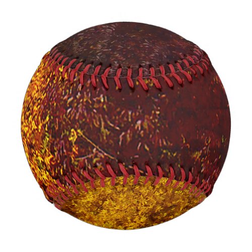 Autumn Leaves of Yellow and Purple ZSSPG Baseball