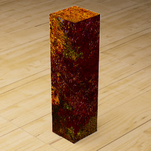 Autumn Leaves of Yellow and Purple, ZSSPG Wine Box