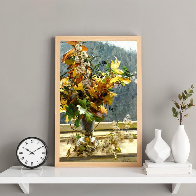 Autumn Leaves, Olga Wisinger-Florian  Poster (Creator Uploaded)