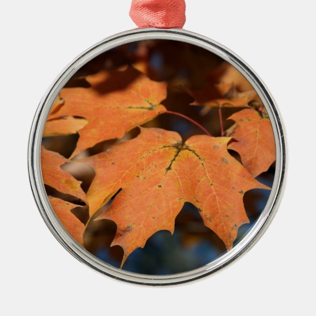 Autumn Leaves Ornament (Front)