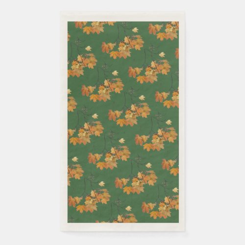 Autumn Leaves Paper Dinner Napkins