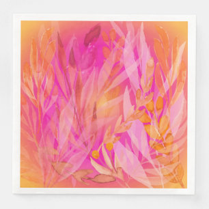Autumn Leaves Paper Dinner Napkins