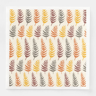 Autumn Leaves Paper Dinner Napkins