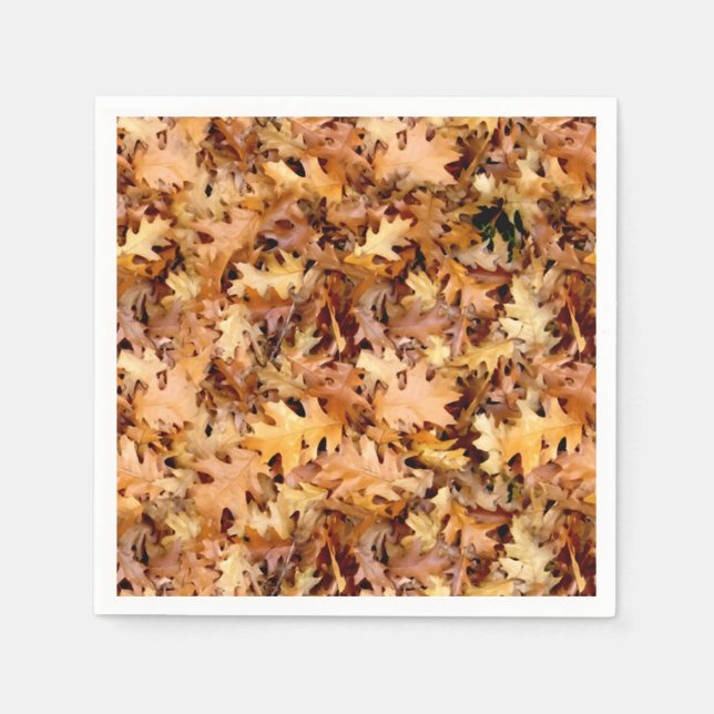AUTUMN LEAVES PAPER NAPKINS (Front)