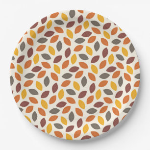 Autumn Leaves Paper Plates