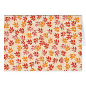 Autumn Leaves Pattern (Front Horizontal)