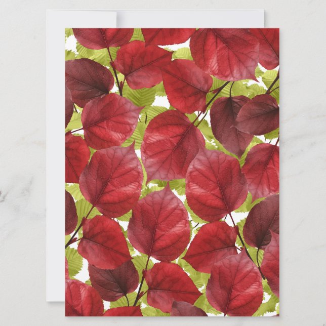 Autumn Leaves Pattern (Front)