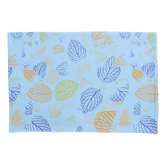 Autumn, Leaves Pattern 3 Pillow Case (Front)