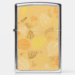 Autumn, Leaves Pattern 4 Zippo Lighter