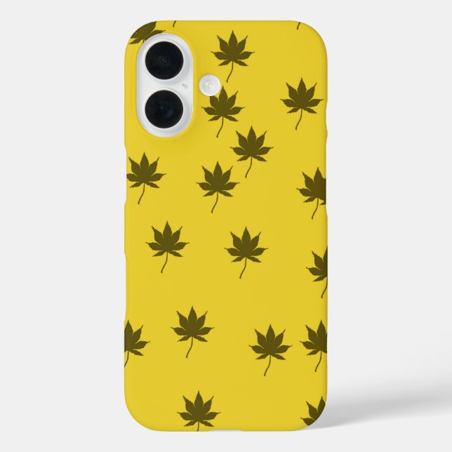  Autumn Leaves Pattern Case-Mate iPhone Case (Back)