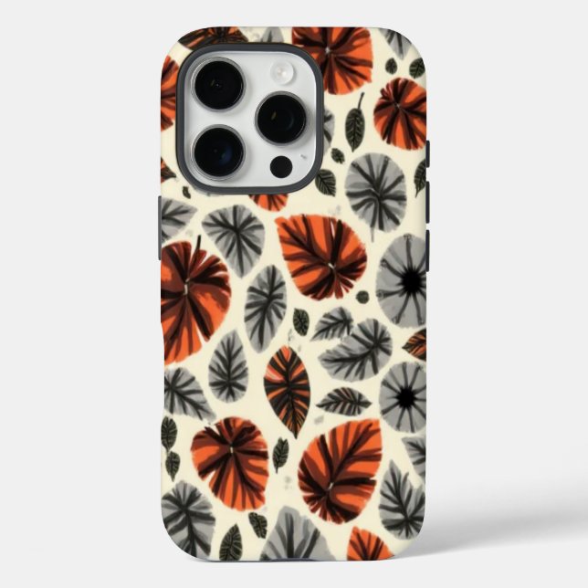 Autumn Leaves Pattern Case-Mate iPhone Case (Back)