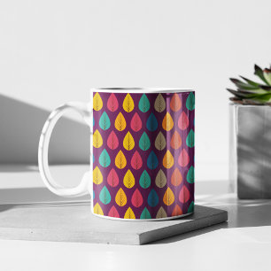 Autumn Leaves Pattern  Coffee Mug