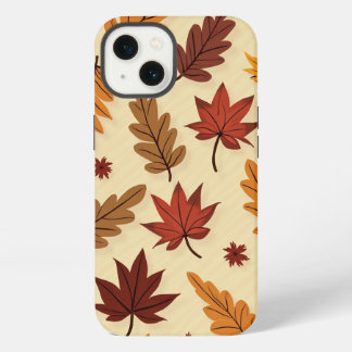 Autumn Leaves Pattern iPhone 13 Case