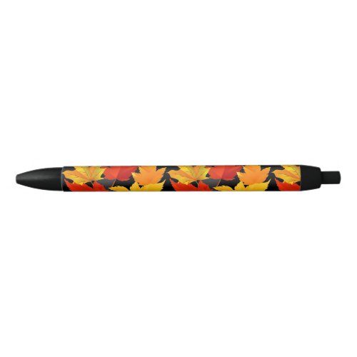 Autumn Leaves Pattern Pen