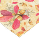 Autumn leaves pattern short table runner