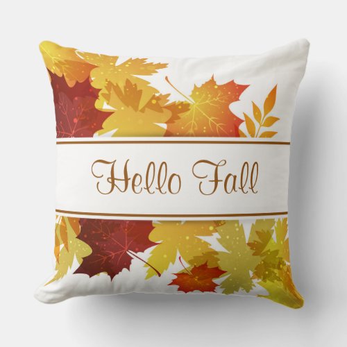 Autumn Leaves Pillow