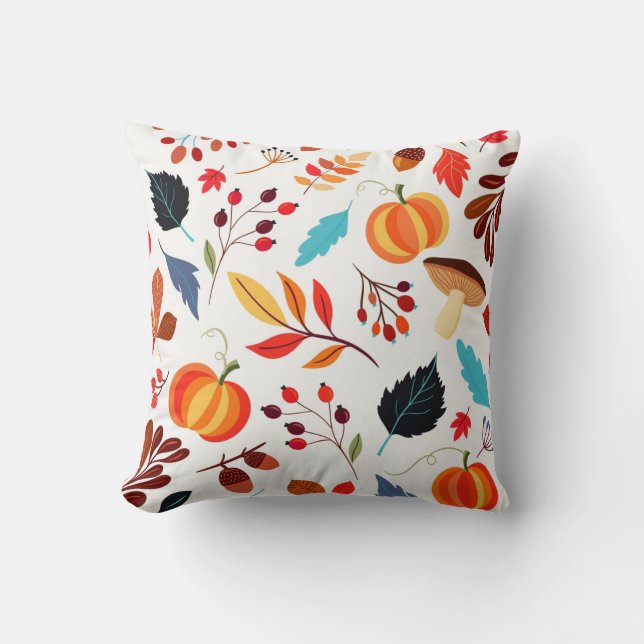 Autumn Leaves Pillow (Front)