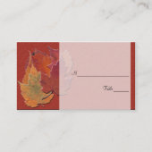 Autumn Leaves Placecards (Back)