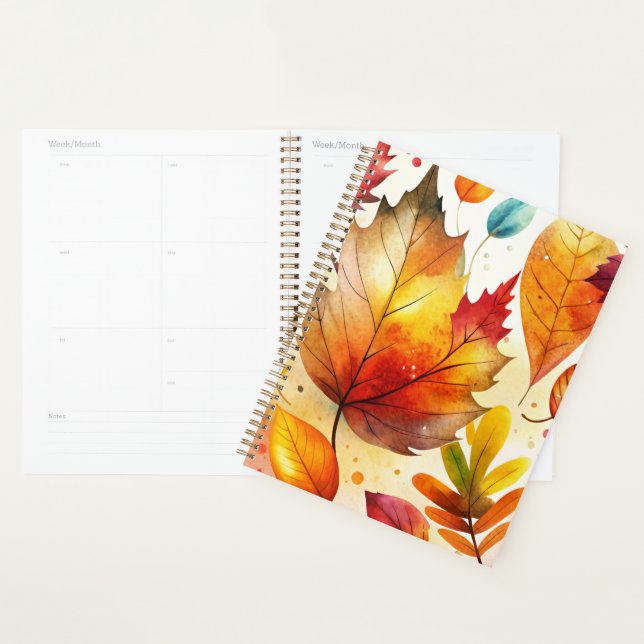 Autumn Leaves Planner (Display)
