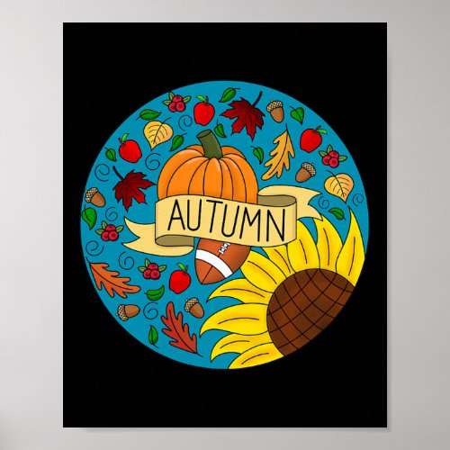 Autumn Leaves  Poster