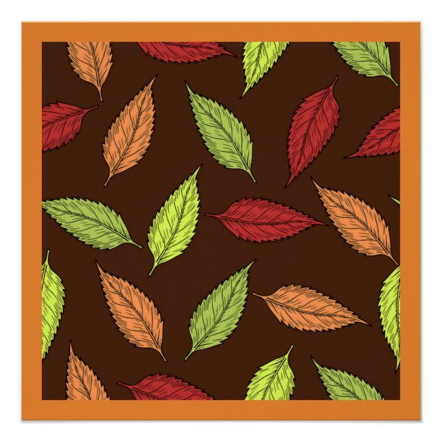 AUTUMN LEAVES POSTER (Front)