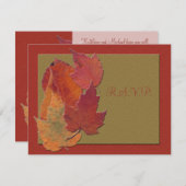 Autumn Leaves Response Card (Front/Back)