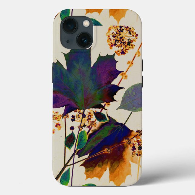 Autumn Leaves Royal Colors Case-Mate iPhone Case (Back)