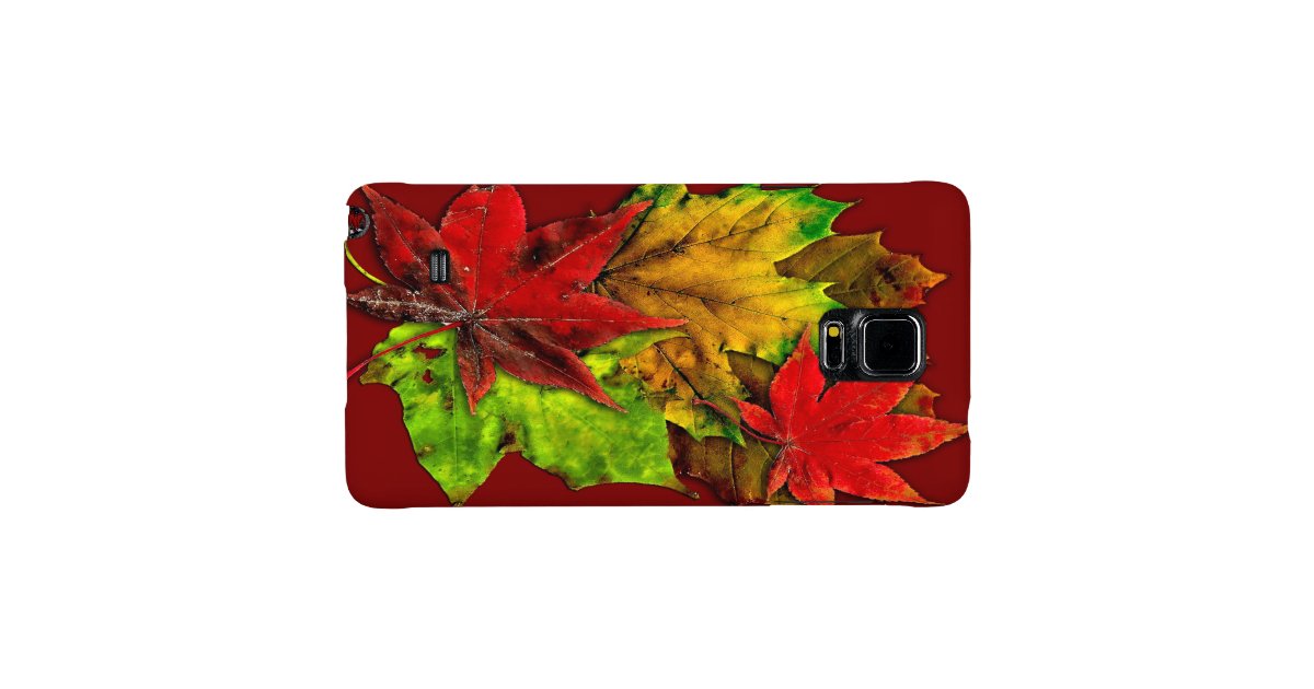 Autumn Leaves Samsung Galaxy case | Zazzle