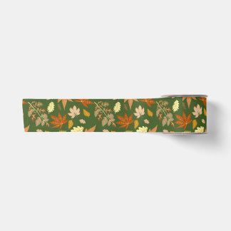 Autumn Leaves Satin Ribbon