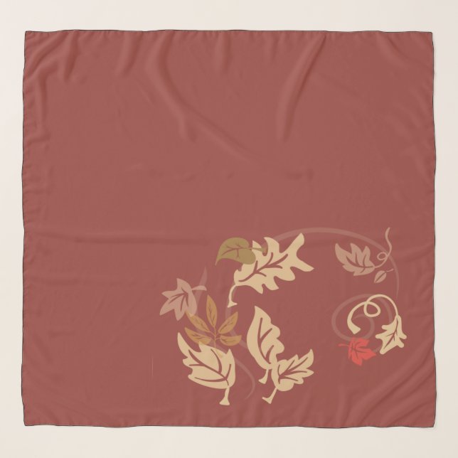 Autumn leaves  scarf (Front)