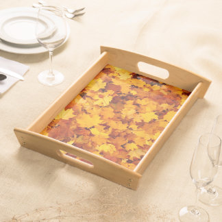 Autumn Leaves Serving Tray