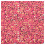 Autumn leaves, shades of red and orange fabric