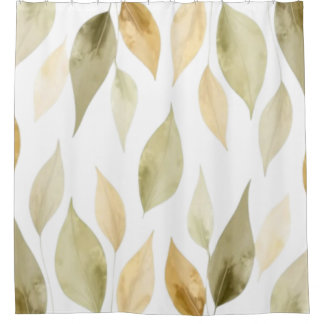 Autumn Leaves Shower Curtain