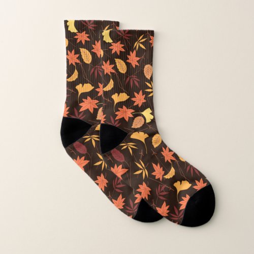 Autumn Leaves Socks