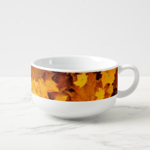 Autumn Leaves Soup Mug