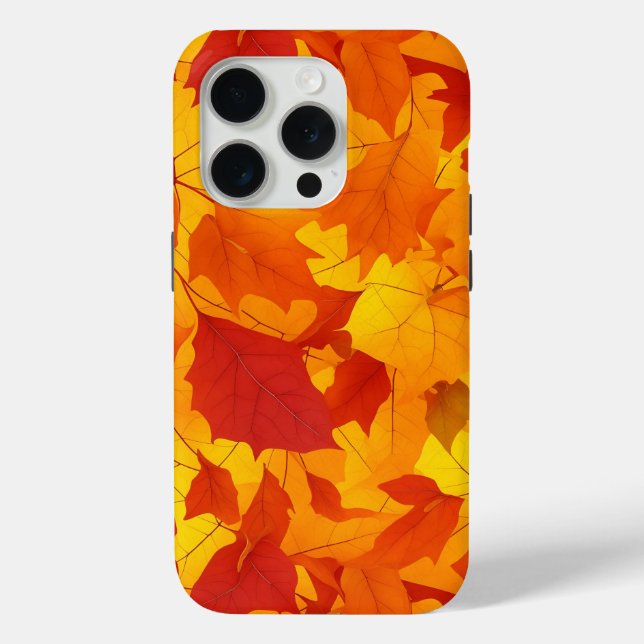 Autumn leaves styled design Case-Mate iPhone case (Back)