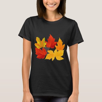 Autumn leaves t-shirt