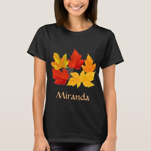 Autumn Leaves T_shirt