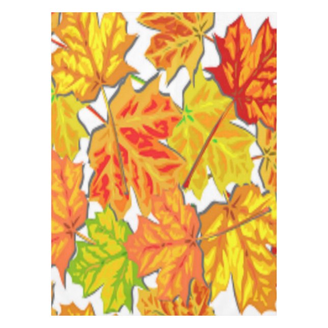 AUTUMN LEAVES TABLECLOTH (Front)