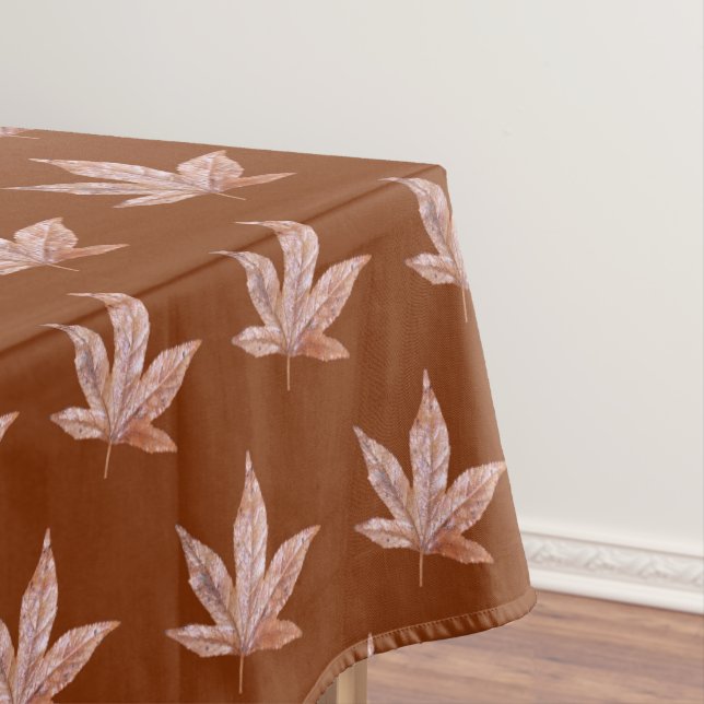 Autumn Leaves Tablecloth (In Situ)