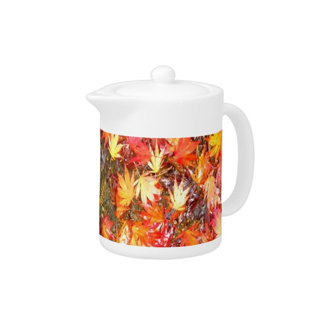 AUTUMN LEAVES TEAPOT (Right)