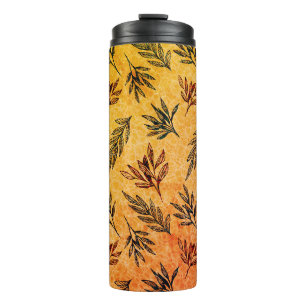 Autumn Leaves Thermal Tumbler