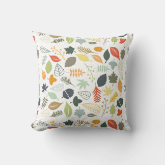Autumn Leaves Throw Pillow