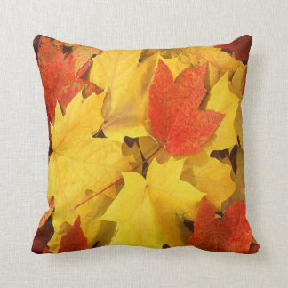 AUTUMN LEAVES THROW PILLOW